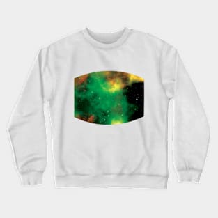 Green Jungle Galaxy Crewneck Sweatshirt